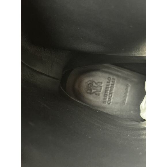 BRUNELLO CUCINELLI Ball Chain Knee-High Tan Leather Boots Women’s Size 40 IT - Picture 6 of 12